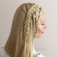 How to braid a mane in four plait braids. How To 4 Strand Braid Hairstyles Step By Step Tutorial