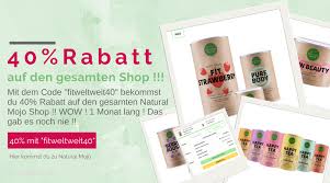 Natural Mojo Codes 2020 50 Gutscheincode 40 60 Rabatt Gutschein Code Abnehmtipps Und Abnehmtricks Rabatt