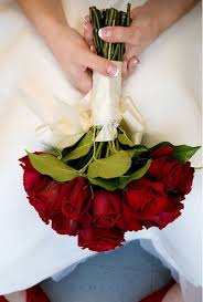 Classic Red Rose Bouquet Rose Wedding Bouquet Red Rose Bouquet Wedding Bouquets