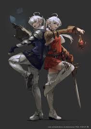 These two are pretty darn similar but aesa's older age has mellowed out a good portion of that feral energy. Alisaie Leveilleur Final Fantasy Wiki Fandom