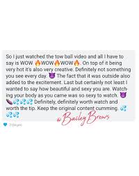 Bailey Brews🍻 on X: Tow Ball - still my wildest, most popular video of my  entire career. t.coiPkR4HNhLl t.coxWbsmGQB3Y  X