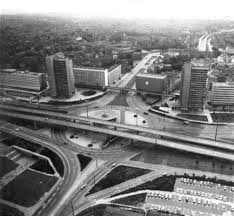 Halle Saale Thaelmannplatz Formerly And Now Riebeckplatz 1970s Halle East Germany Germany