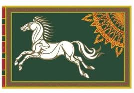 Animation is on the way, and its story will focus on the king of rohan. Rohan Banner Gruner Hintergrund Herr Der Ringe Raritat Amazon De Spielzeug