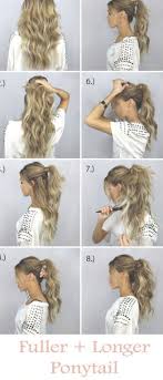 42 Easy Hairstyles Step By Step Diy Frisuren Frisuren Dunnes Haar