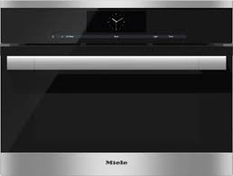 Food tastes better, as well. Miele Dgc67051xl 24 Inch Single Steam Oven With 1 7 Cu Ft True European Convection Cooking Multisteam Technology M Touch Controls Masterchef Menu Programs And Remote Vision Capability Connects To Home Plumbing