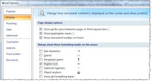 Word Template Bana Braille 2010