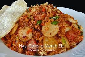 Kumpulan Resep Asli Indonesia Nasi Goreng Merah Ebi Resep Resep Makanan India Resep Nasi Goreng Resep Masakan