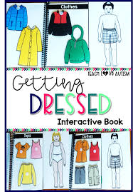 Getting Dressed Printable Digital Bundle In 2020 Interactive Book Special Education Curriculum Teaching Special Education