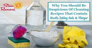 Baking soda is a more fine powder, while washing soda is more course and textured. Why You Should Be Suspicious Of Cleaning Recipes That Contain Both Baking Soda And Vinegar
