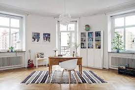 Cuando el estudio de diseño tailandés nordico estaba diseñando el interior de este apartamento en taipei, tuvieron que ser creativos para crear un espacio separado para una oficina en el hogar. 10 Claves Para Decorar Al Estilo Nordico