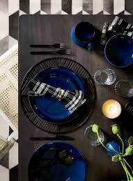 If you're serving salad, set the salad plate atop the dinner plate. Modern Table Setting Etiquette Cb2 Style Files