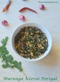 Murungai Keerai Poriyal Drumstick Leaves Stir Fry My Magic Pan Vegetarian Food List Subzi Recipe Stir Fry