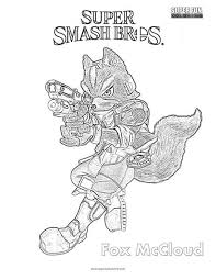 Thank you so much for checking out our super smash brothers ultimate coloring pages. Fox Mccloud Super Smash Brothers Coloring Page Super Fun Coloring