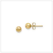 In our opinion, the best first pair of earrings for infants and toddlers are gold baby earrings ~ best for sensitive ears and the least likely to cause an allergic reaction. Gold Earrings For Kids Novocom Top