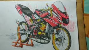 Halaman sketsa ini sebagai tempat untuk mencurahkan segala coretan saya, jadi mohon maav kalo sketsanya sedikit acak2an. Menggambar Sketsa Motor Ninja Youtube