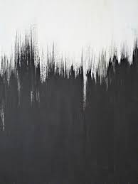 Simple But Striking Black White Diy Abstract Painting Black And White Painting White Painting Diy Painting