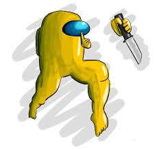 My Therapist Yellow Impostor With Realistic Legs Isn T Real And Can T Hurt You Amongus