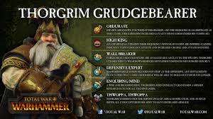 Warhammer game guide by gamepressure.com. Total War Warhammer Reveals Dwarf And Greenskin Lord Abilities