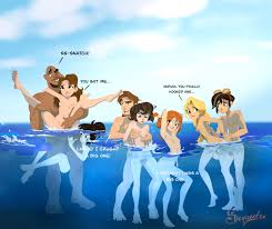 Sequestro) Nude Beach - Cartoon Porn