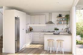 Fresh And Light Kaboodle Kitchen White Kitchen Design Kitchen Remodel Kitchen Design Small