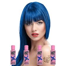 Eur 8.54 to eur 19.37. Crazy Color 4 Pack Capri Blue Semi Permanent Hair Dye 100ml