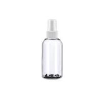 2 oz Clear PET Plastic Boston Round Bottle w/ Treatment Pump
