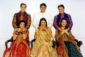 It stars salman khan, sonali bendre, mohnish bahl, tabu. Hum Saath Saath Hain
