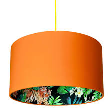 Thank you for all of your kind comments on my dark ceiling! Orange Lamp Shades Light Shades Love Frankie