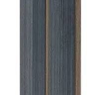 ‫الواح بديل خشب PVC مستطيل شكل ابعاد 12×290 سم رمادي فواصل بني‬‎