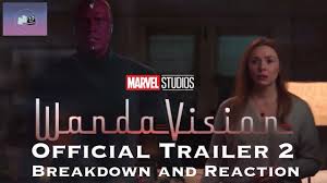 Wandavision Official Trailer 2 Breakdown And Reaction Vision Being Mind Controlled Youtube