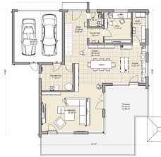 Massivhaus Mit Flachdach Beipielplanung 3 Jetzthaus Haus Grundriss Haus Planung Haus Plane