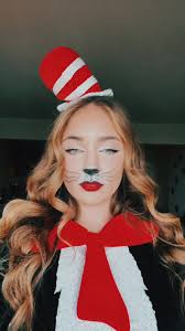 Cunty Cat in The Hat Makeup