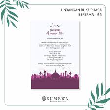 Berbukalah dengan yang sayang, karena yang manis belum tentu sayang. Contoh Undangan Bukber Di Wa Guru Paud