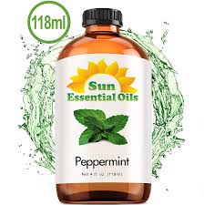 The essential oil of peppermint (menta piperita) provides protection from several kinds of insects and vermin. Sun Essentials 100 Pure Peppermint Essential Oil Aromatherapy 4oz Walmart Com Walmart Com