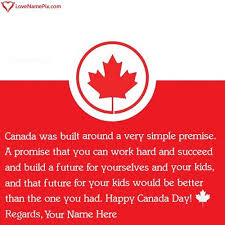 Quotes About Canadas Independence From Britain With Name Independence Day Quotes Happy Canada Day Images For Facebook Profile