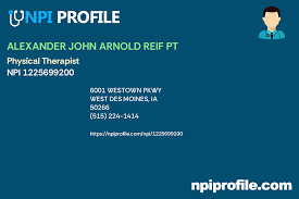 ALEXANDER JOHN ARNOLD REIF PT