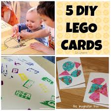 Making cards with toddlers | creating greeting cards from toddler art. 5 Diy Lego Birthday Card Tutorials Lalymom