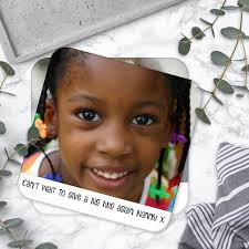 Personalised Photo and Text Coaster, Pesonalised Coaster, Picture Coster,  Photo Coaster, Personalised Gift