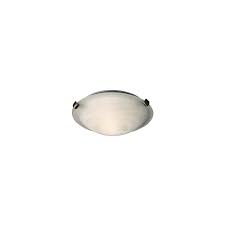 Flush mount lighting is a common ceiling light that can be used anywhere in the home, even in small spaces with low ceilings. Hampton Bay 2 Light Pewter Clip Flushmount Ceiling Light With Marbled Glass Shade The Home Depot Canada