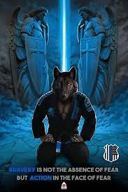 Blue Line Wolf Poster By Groundshark Wolf Poster Wolf Art Print Martial Arts