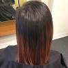 Rose Gold Short Ombre Hair