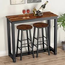 Wallflower 3 Piece Dining Set In 2020 Kitchen Table Settings Kitchen Bar Table Pub Table Sets