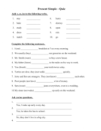 Print our seventh grade (grade 7) worksheets and activities, or administer them as online tests. Present Simple Online Exercise For Grade 7 9