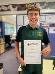 SWIMMING SUCCESS Liam Blair was at All Schools Nationals swimming  championships at the Gold Coast in July, we didn't know it at the time but  he broke a QLD Swimming State Record.