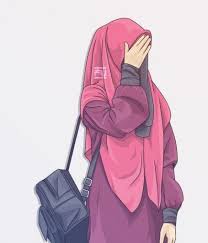 Gambar animasi wanita bercadar pakai topi. 80 Gambar Kartun Muslimah Keren Cantik Sedih Dewasa Dyp Im