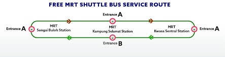 Sungai buloh railway station entrance b signboard.jpg 2,988 × 5,312; Moovit 3 Mrt Stations Not In Operation This Weekend