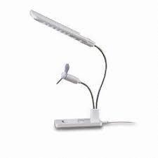 Adesso® isaac table lamp with qi wireless charging pad and usb port. Usb Led Table Lamp With Fan Super Bright Led Light And Usb Power Cable Global Sources