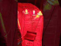 I think the blanket gets hotter. Under 150 Low Budget Diy Home Infrared Sauna Using Grow Tent Sauna Diy Infrared Light Bulb Red Light Therapy