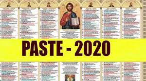 Check spelling or type a new query. Calendar Ortodox 2020 Zilele De Sarbatoare Cu Cruce Rosie In Calendar Cand E Pastele Si Cand