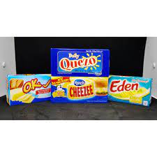 Cheddar, quite possibly the most famous cheese in existence today, has been inspiring food lovers for decades.initially named after a place in england called cheddar gorge, cheddar now refers to a type of cheese made via the cheddaring technique, which refers the milling and stacking of curds during its production. Cheese Eden Ok Cheezee Quezo Shopee Philippines